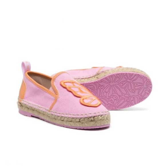 Sophia Webster Mini• Kids Butterfly Espadrille Flat Size 1 - Picture 6 of 7